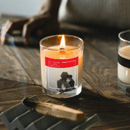 Pegatina Cuadrada Romantic Quote and Photo | Valentines Gift