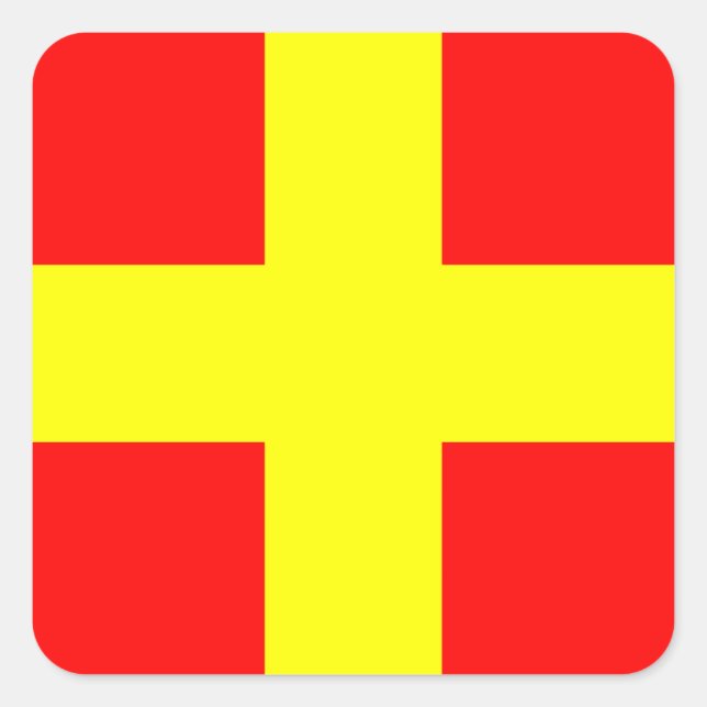 PEGATINA CUADRADA ROMEO (Anverso)