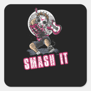 Pegatina Cuadrada Romper