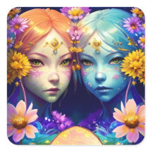 Rótulo Gemini Zodiac