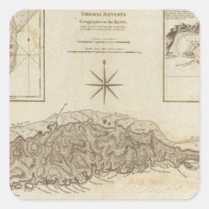 Pegatina Cuadrada Ruatan o Rattan