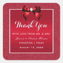 Ruby Red & Stylish Gem Boda