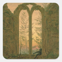 Ruinas del Monasterio de Oybin 1835-40