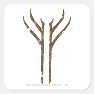 Pegatina Cuadrada Runa de GANDALF™