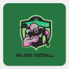 Pegatina Cuadrada RunningBack