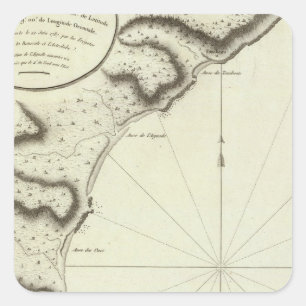 Pegatina Cuadrada Rusia 13