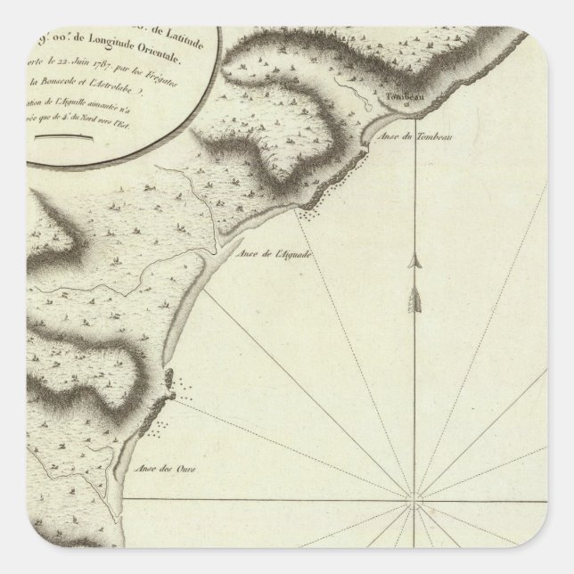 Pegatina Cuadrada Rusia 13 (Anverso)