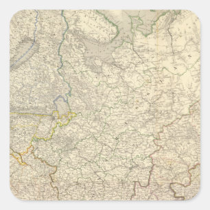 Pegatina Cuadrada Rusia y Europa 5