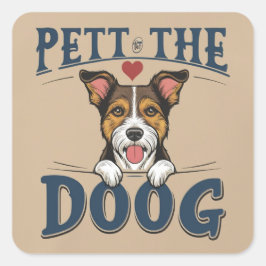 Pegatina Cuadrada Rutas antes de todo