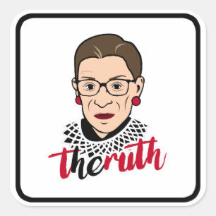 Pegatina Cuadrada Ruth - La Ruth es la Verdad —
