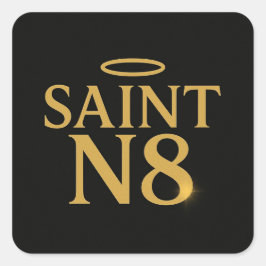 Pegatina Cuadrada Saint N8