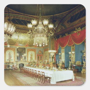 Pegatina Cuadrada Sala de Banquetes, 1815-23