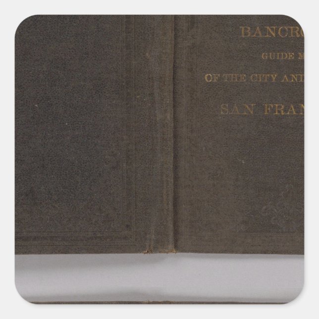 Pegatina Cuadrada San Francisco 4 (Anverso)