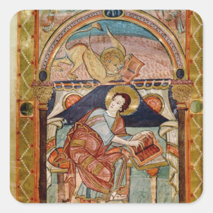 Pegatina Cuadrada San Marcos, francés