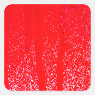 Pegatina Cuadrada sangre goteante