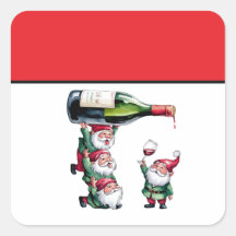 Santa Claus Celebrando la Navidad