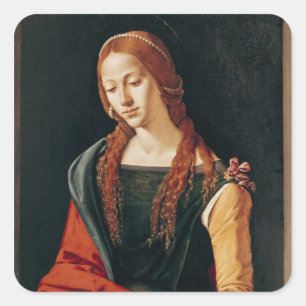 Pegatina Cuadrada Santa María Magdalena, 1500-10