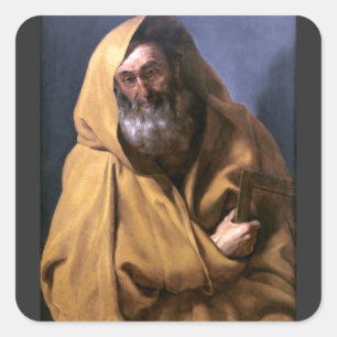 Pegatina Cuadrada Santiago el Mayor por Rubens 