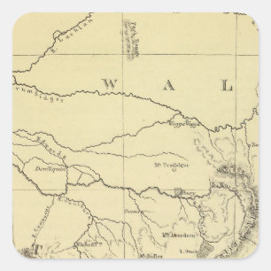 Pegatina Cuadrada SE Australia