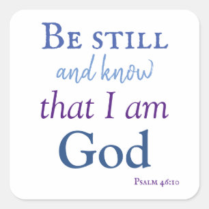 Pegatina Cuadrada Sé y sé encantadores