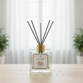 Pegatina Cuadrada Seaweed Reed Diffuser Label