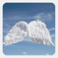 Secando las alas de ángel.