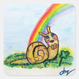 Pegatina Cuadrada Seguir buscando