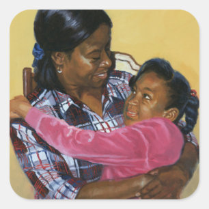 Pegatina Cuadrada Seguro 1998