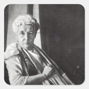 Pegatina Cuadrada Señora Annie Besant