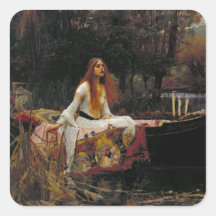 Señora de Shallot por John William Waterhouse