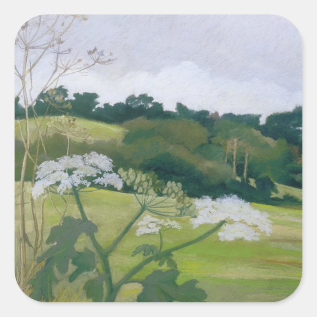 Pegatina Cuadrada Septiembre (Anverso)