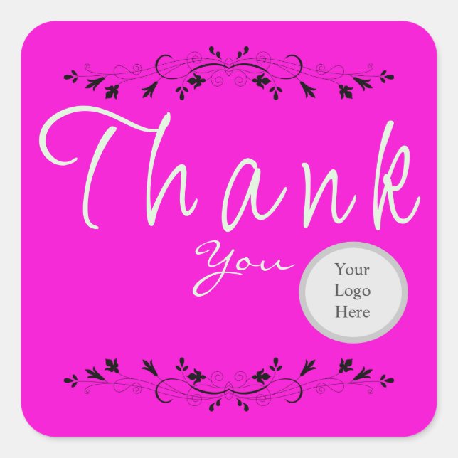 Pegatina Cuadrada Servicio al cliente (Anverso)