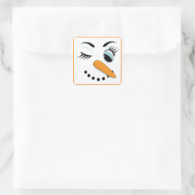 Sexy Snowman Cute Winter Snow Woman