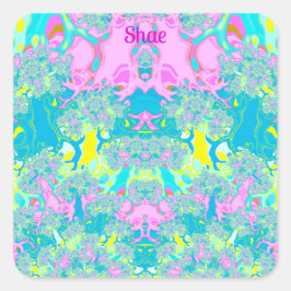 PEGATINA CUADRADA SHAE ~ PERFECCIÓN PASTEL ~