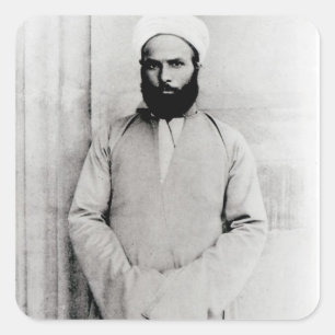 Pegatina Cuadrada Sheikh Muhammad Abduh
