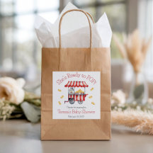 She's Ready to POP!  Popcorn Baby Shower