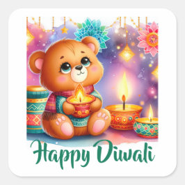 Pegatina Cuadrada Shine Bright