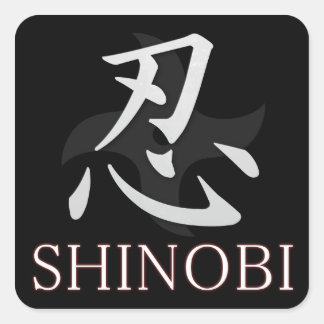 Pegatina Cuadrada SHINOBI Stickers