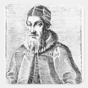 Pegatina Cuadrada Sigismund II Augustus