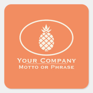 Pegatina Cuadrada Símbolo de hospitalidad