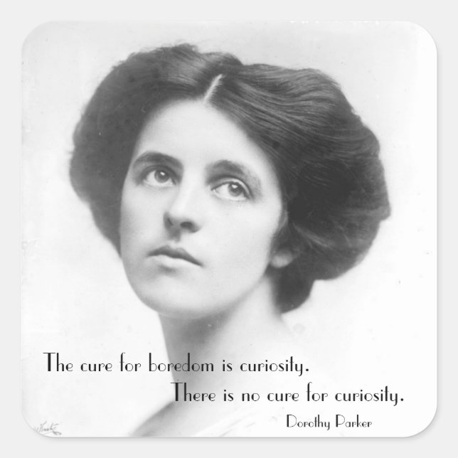 Pegatina Cuadrada Sin Curso Para Pegatinas De Curiosidad (Anverso)