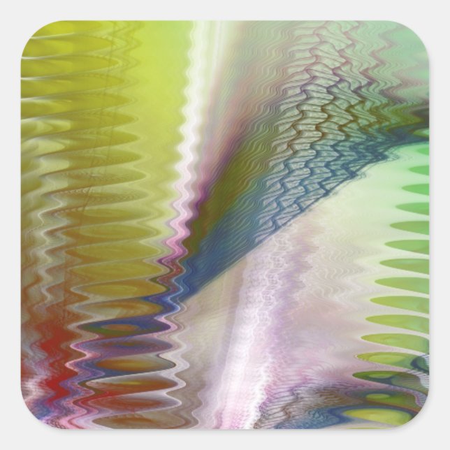 Pegatina Cuadrada Sinfónico II (Anverso)