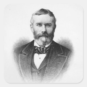 Pegatina Cuadrada Sir George Otto Trevelyan