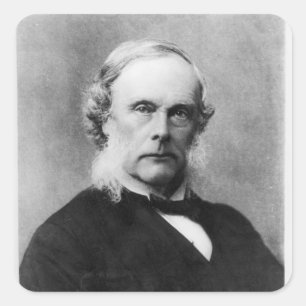 Pegatina Cuadrada Sir Joseph Lister