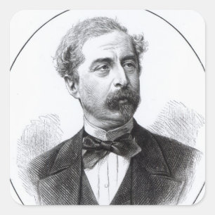 Pegatina Cuadrada Sir Richard Wallace