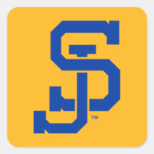 Pegatina Cuadrada SJ Spartans
