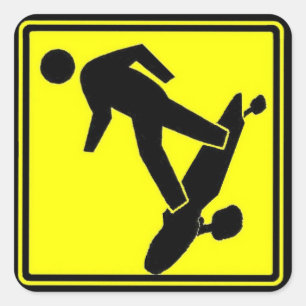 Pegatina Cuadrada Sk8r Xing