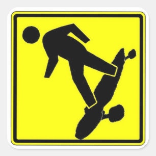 Pegatina Cuadrada Sk8r Xing