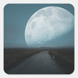 PEGATINA CUADRADA SKY ESPACIAL