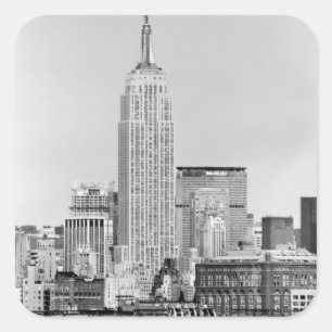 Pegatina Cuadrada Skyline IV de NYC